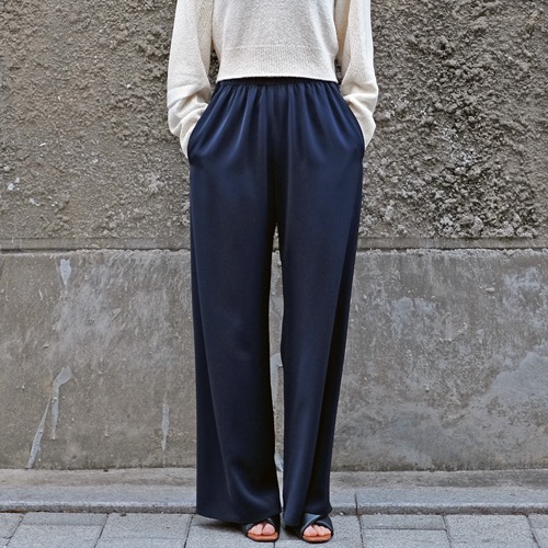 CLEAN banding pants (with pocket)
